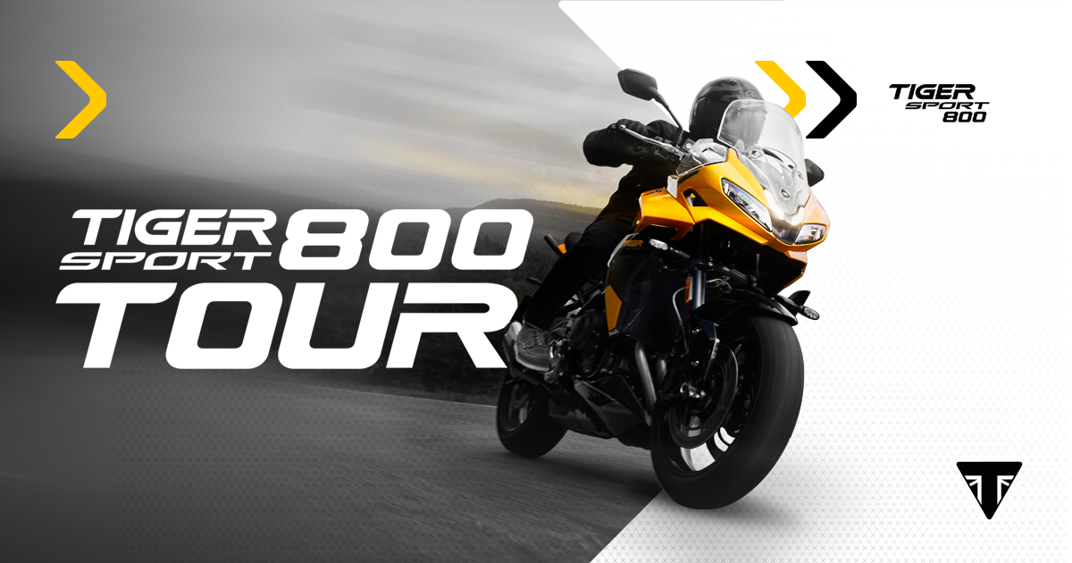 Tiger Sport 800 Tour!