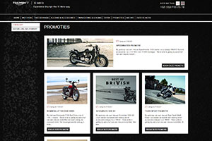 Promoties motorfietsen