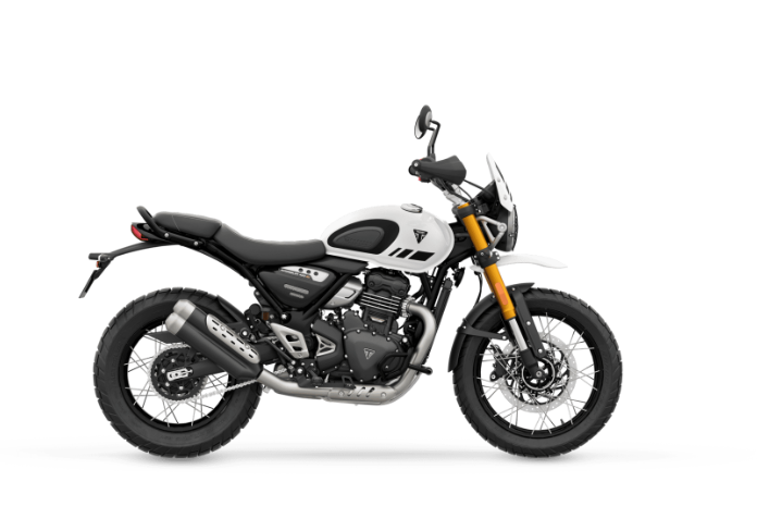 Scrambler 400 - Vanilla White
