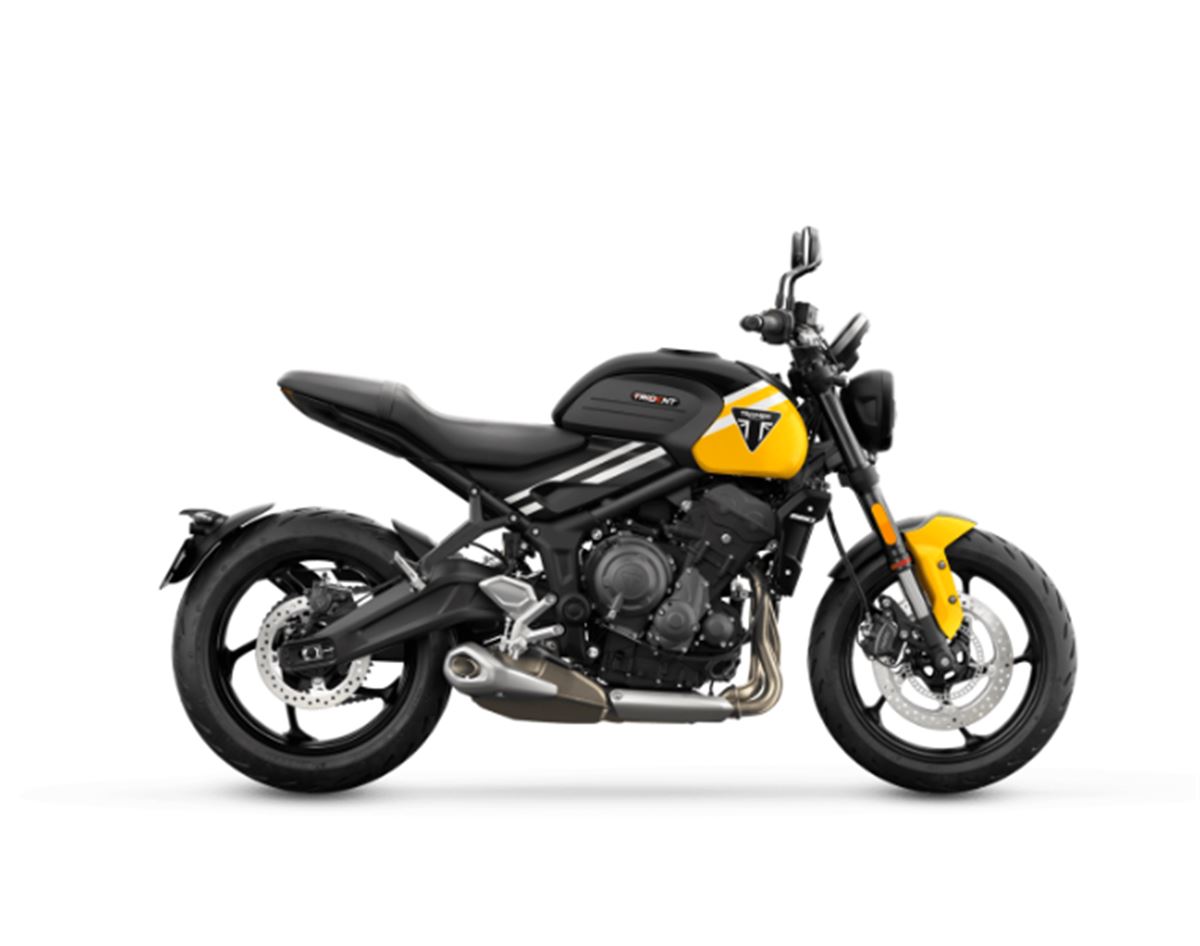 Trident 660 - Cosmic Yellow/ Sapphire Black