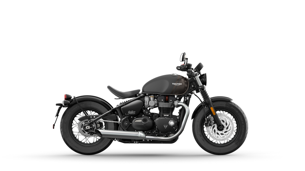 Bonneville Bobber - Matt Storm Grey / Matt Ironstone