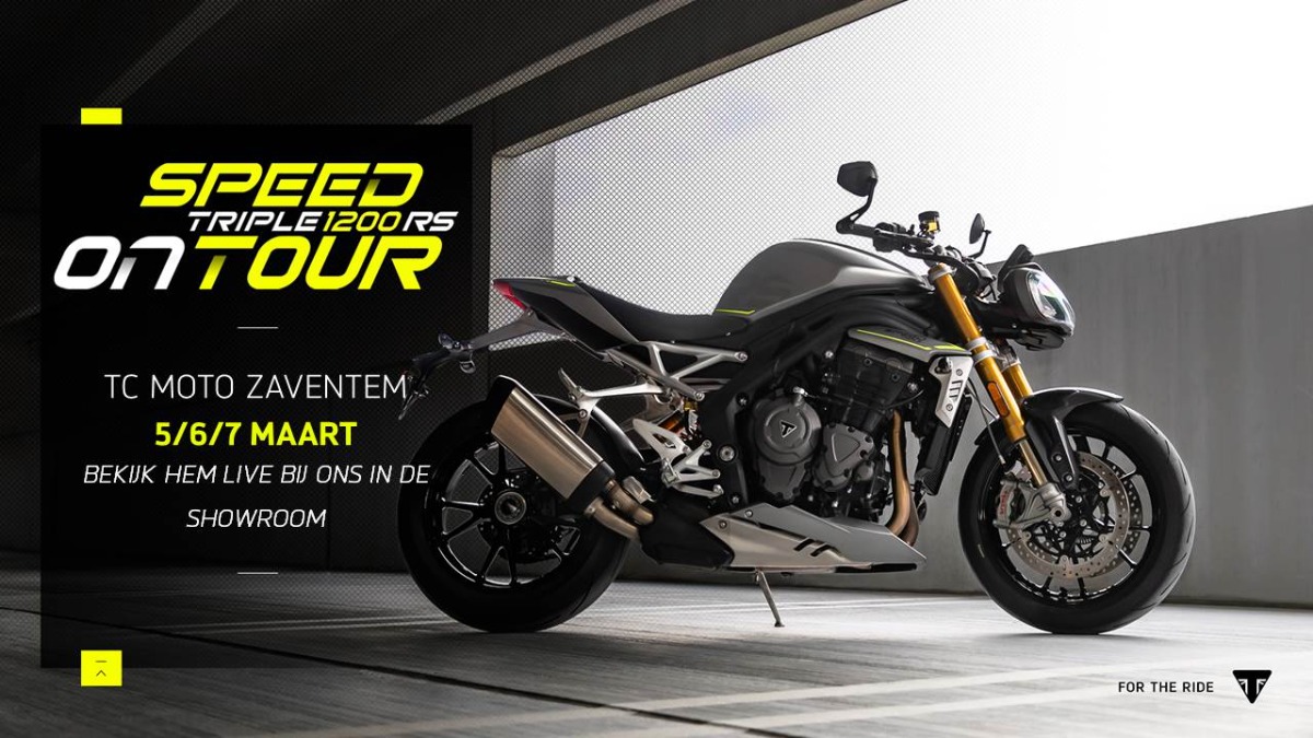 Speed Triple 1200 RS on Tour