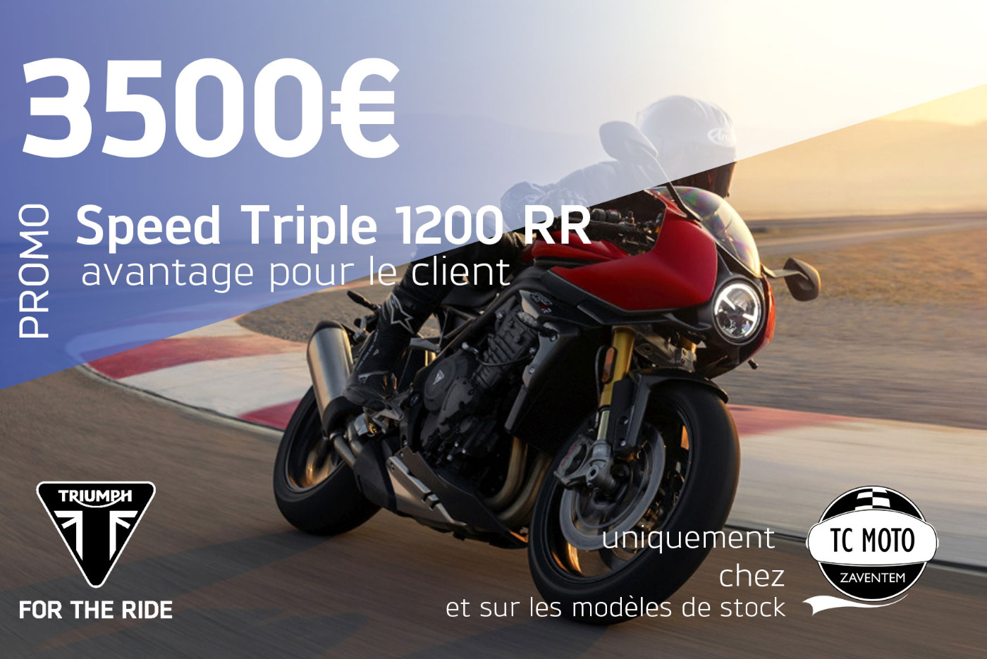 Stockmodel Speed Triple 1200 RR