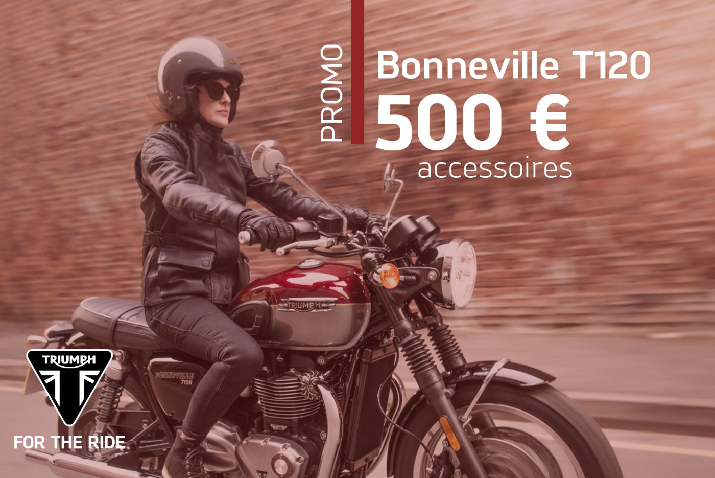 Promotie Bonneville T120