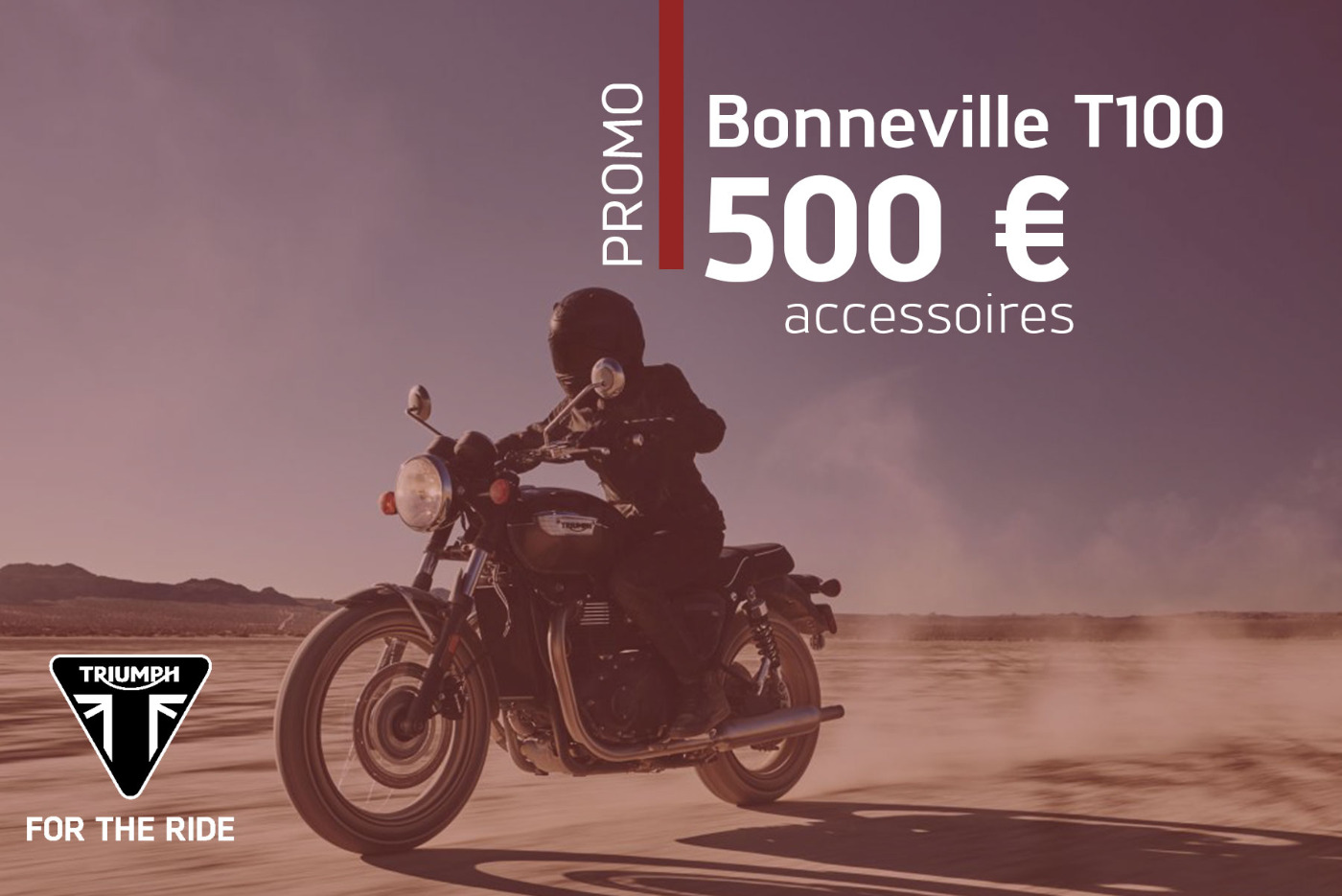 Promotion Bonneville T100